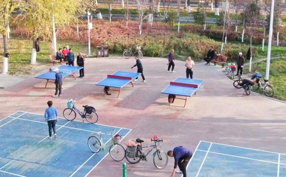 11座“口袋公園”，裝滿七師胡楊河市居民的“微幸?！?！